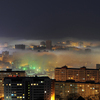 В предрассветных сумерках туманный Владивосток выглядел сказачно — newsvl.ru